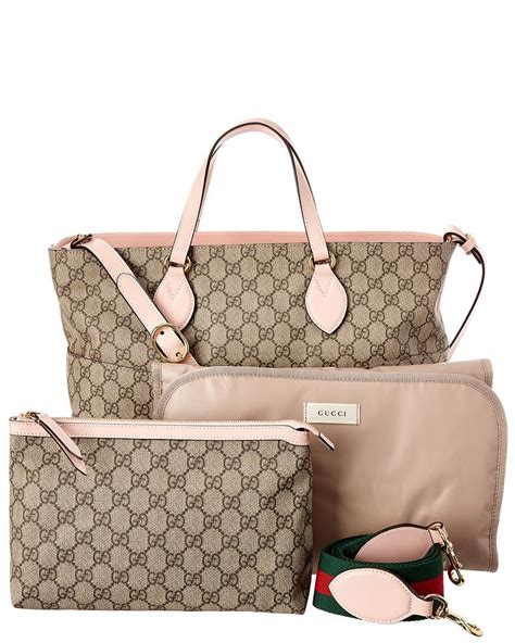 cheap gucci diaper bag|Gucci GG Supreme Diaper Bag on SALE .